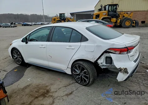 2020 Toyota Corolla Se z USA, uszkodzony, nr VIN 5YFS4RCE8LP037476